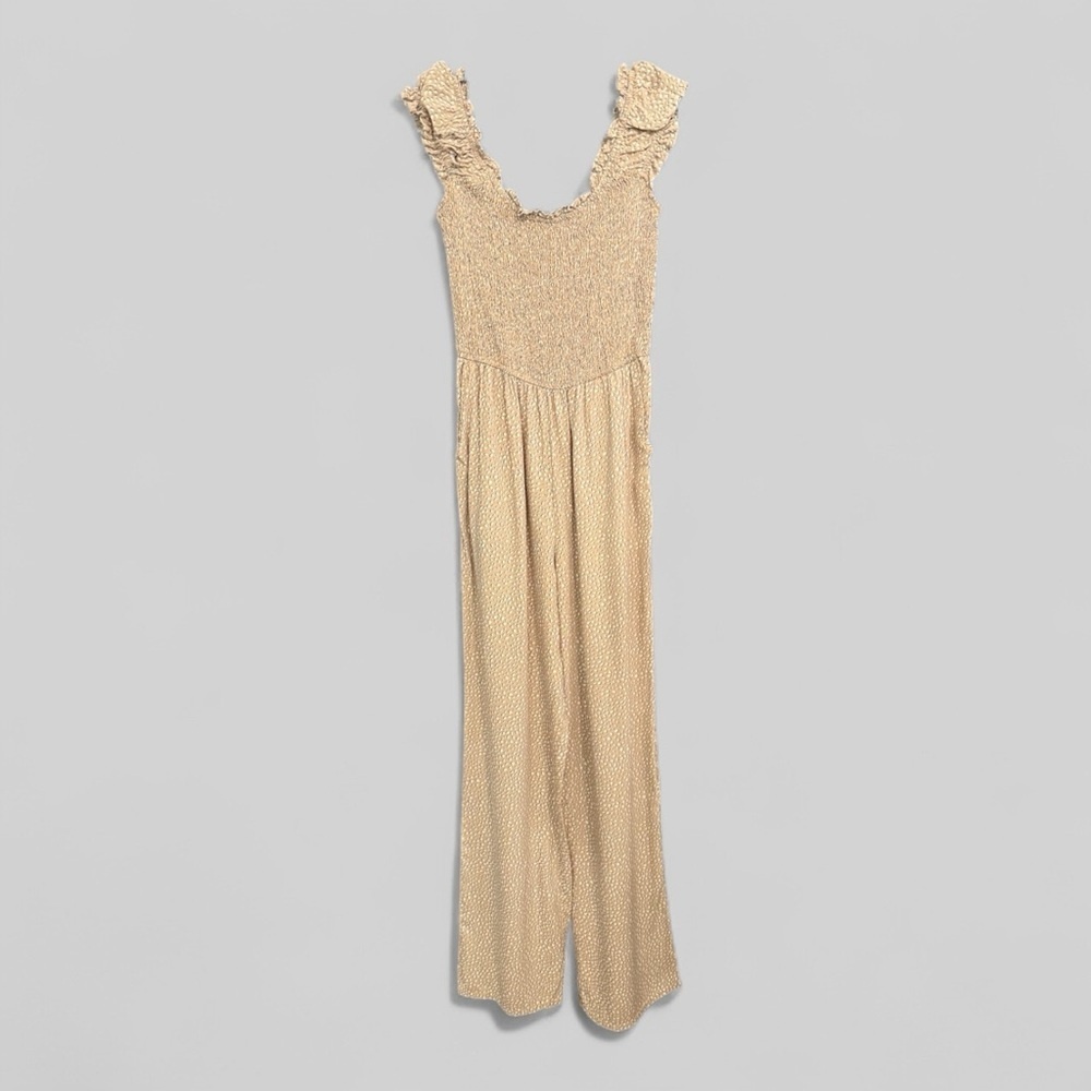 Jessica Simpson Cream Jumpsuit